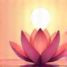 Icona di un fiore di loto che simboleggia mindfulness e presenza